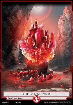 Fire Magic Stone - Crimson Moon's Battleground