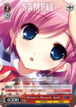 Winner's Reward, Sachi - The Fruit of Grisaia