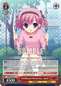 Childhood Memories, Sachi - The Fruit of Grisaia