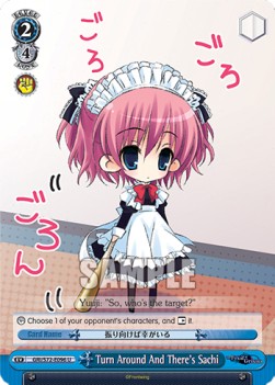 Turn Around And There's Sachi (V.1 - Uncommon) - The Fruit of Grisaia