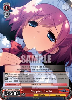 Napping, Sachi (V.1 - Promo) - The Fruit of Grisaia