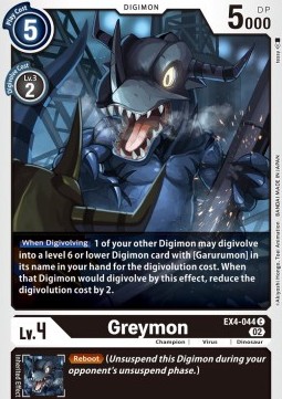 Greymon (EX4-044) - Alternative Being