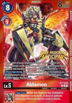 Aldamon (BT7-014) (V.1) - Championship 2023 Promos
