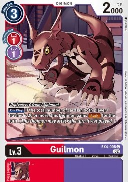 Guilmon (EX4-006) - Alternative Being