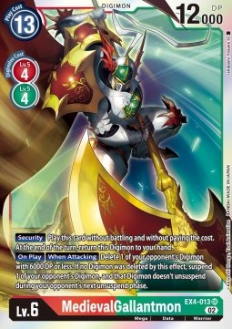 MedievalGallantmon (EX4-013) (V.1) - Alternative Being