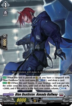 Blue Deathster, Hanada Halfway [D Format] (V.1 - Triple Rare) - Dragon Masquerade