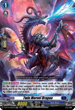 Twin Marvel Dragon [D Format] (V.1 - Double Rare) - Dragon Masquerade
