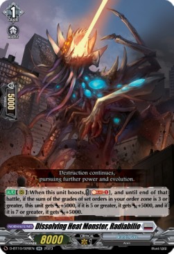 Dissolving Heat Monster, Radiabilio [D Format] (V.1 - Double Rare) - Dragon Masquerade