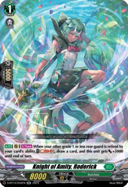 Knight of Amity, Roderick [D Format] (V.1 - Double Rare) - Dragon Masquerade