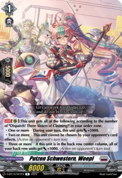 Putzen Schwestern, Weepl [D Format] (V.1 - Rare) - Dragon Masquerade