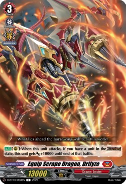 Equip Scrape Dragon, Drilyze [D Format] - Dragon Masquerade