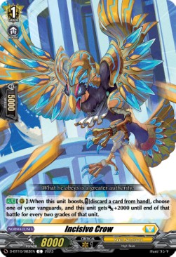 Incisive Crow [D Format] - Dragon Masquerade
