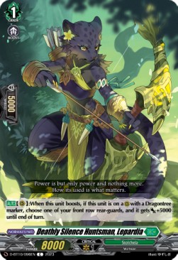 Deathly Silence Huntsman, Lepardia [D Format] - Dragon Masquerade