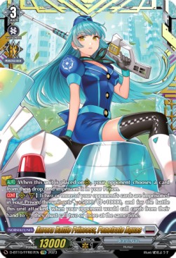Aurora Battle Princess, Penetrate Aquas [D Format] (V.2 - Feature Rare) - Dragon Masquerade