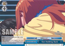 Not Holding Back (V.1 - Climax Rare) - The Quintessential Quintuplets Movie