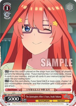 The Quintuplets After 5 Years, Itsuki Nakano (V.1 - Promo) - The Quintessential Quintuplets Movie