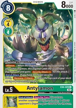 Antylamon (EX4-029) - Alternative Being