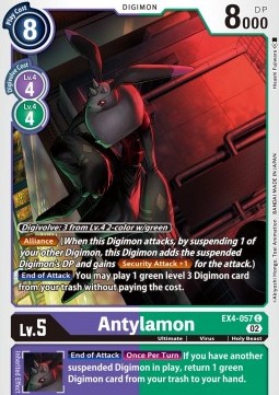 Antylamon (EX4-057) - Alternative Being