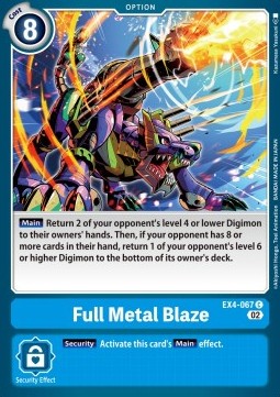 Full Metal Blaze (EX4-067) - Alternative Being