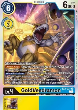 GoldVeedramon (EX4-027) (V.1) - Alternative Being