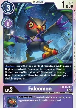 Falcomon (EX4-053) (V.1) - Alternative Being