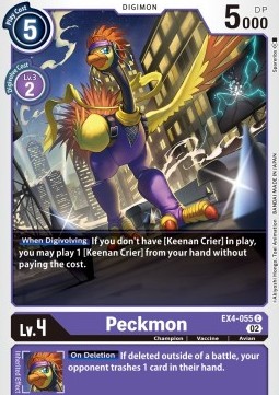 Peckmon (EX4-055) - Alternative Being