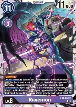 Ravemon (EX4-058) (V.1) - Alternative Being