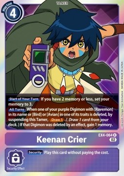 Keenan Crier (EX4-064) (V.1) - Alternative Being