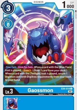 Gaossmon (EX4-014) - Alternative Being
