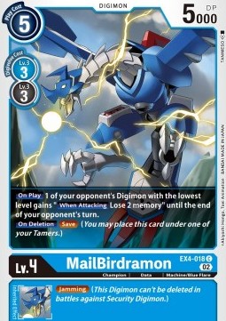 MailBirdramon (EX4-018) - Alternative Being