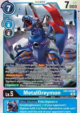 MetalGreymon (EX4-020) - Alternative Being