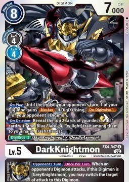 DarkKnightmon (EX4-047) - Alternative Being