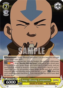 Aang: Missing Companion (V.1 - Uncommon) - Avatar: The Last Airbender