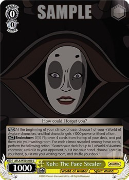 Koh: The Face Stealer - Avatar: The Last Airbender