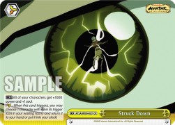 Struck Down (V.1 - Climax Rare) - Avatar: The Last Airbender