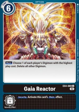 Gaia Reactor (EX4-069) - Alternative Being