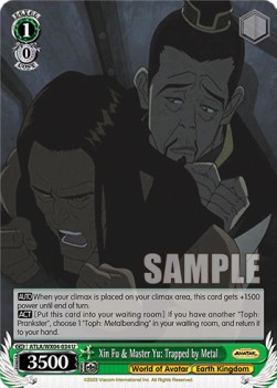 Xin Fu & Master Yu: Trapped by Metal - Avatar: The Last Airbender