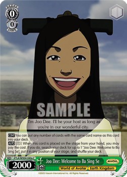 Joo Dee: Welcome to Ba Sing Se (V.1 - Common) - Avatar: The Last Airbender