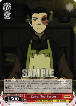 Zuko: Tea Server (V.1 - Rare) - Avatar: The Last Airbender