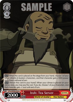 Iroh: Tea Server (V.1 - Rare) - Avatar: The Last Airbender