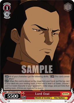 Lord Ozai - Avatar: The Last Airbender