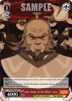 Iroh: Order of the White Lotus - Avatar: The Last Airbender