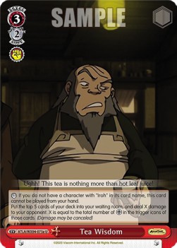Tea Wisdom (V.1 - Uncommon) - Avatar: The Last Airbender