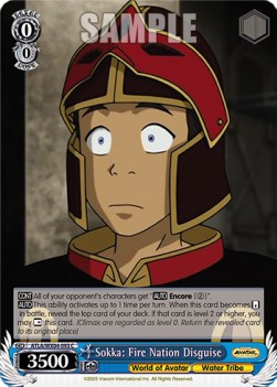 Sokka: Fire Nation Disguise - Avatar: The Last Airbender