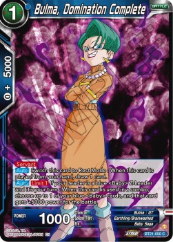 Bulma, Domination Complete - Wild Resurgence