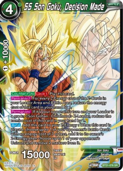 SS Son Goku, Decision Made - Wild Resurgence