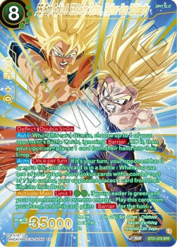 SS Son Goku & SS2 Son Gohan, Father-Son Solidarity (V.2 - Special Rare) - Wild Resurgence