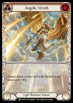Angelic Wrath (Red) (Extended Art Rainbow Foil) - LGS Promos