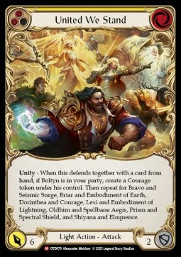 United We Stand (Regular) - Dusk till Dawn