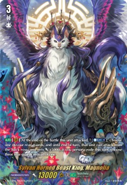 Sylvan Horned Beast King, Magnolia [D Format] - Cardfight!! Vanguard Deluxe